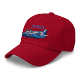 GRUMMAN HU-16B Airplane Embroidered Classic Cap - Add your N#