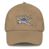 Lancair Legacy Airplane Embroidered Classic Dad Cap (AIRC1EC57-RS1) - Personalized with Your N#