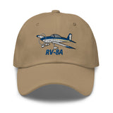Van's RV-8A Airplane Embroidered Classic Cap - Personalized with your N#