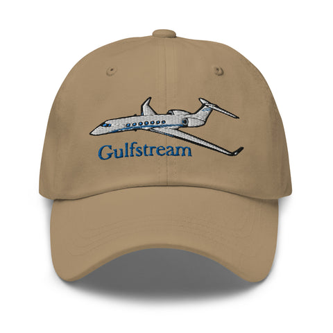 Gulfstream GS50 Airplane Embroidered Classic Cap - Add your N#