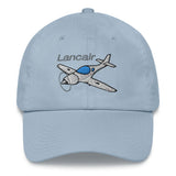 Lancair Legacy Airplane Embroidered Classic Dad Cap (AIRC1EC57-RS1) - Personalized with Your N#