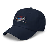 Airplane Embroidered Classic Cap (AIRGRGKN9-RB1) - Add Your N#