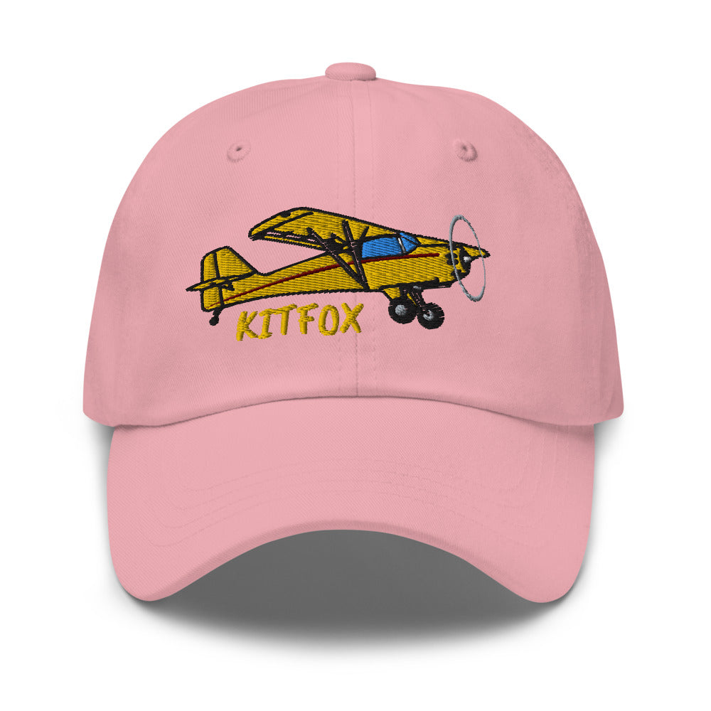 Kitfox Airplane Embroidered Classic Dad Cap (AIRB9KMODEL2-YR1) - Perso ...