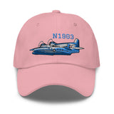 GRUMMAN HU-16B Airplane Embroidered Classic Cap - Add your N#