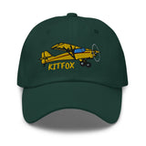 Kitfox Airplane Embroidered Classic Dad Cap (AIRB9KMODEL2-YR1) - Personalized