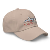 Dassault Falcon 2000 Airplane Embroidered Classic Cap - Add your N#