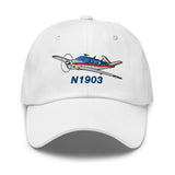 Airplane Embroidered Custom Classic Cap AIR2552FEV35B-RB1 - Add your N#