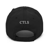 Airplane Embroidered Distressed Cap (AIR6C9CTLS-RGB1) - Add Your N#