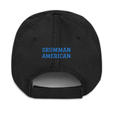 Grumman American (AIRK97-NBG_EMB) Airplane Embroidered Distressed Hat - Add your N#