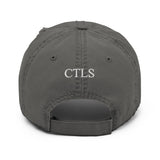 Airplane Embroidered Distressed Cap (AIR6C9CTLS-RGB1) - Add Your N#