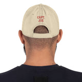 Custom Embroidered Distressed Cap