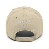 Airplane Embroidered Distressed Cap (AIR35JJ152-B1) - Personalized