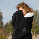 Custom Premium Embroidered Sherpa Blanket