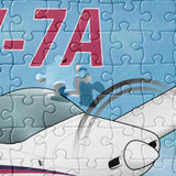 Custom Airplane Jigsaw Puzzle - Add Your N#