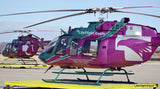 Helicopter Design (Green/Violet)  - HELI25C407-GV1
