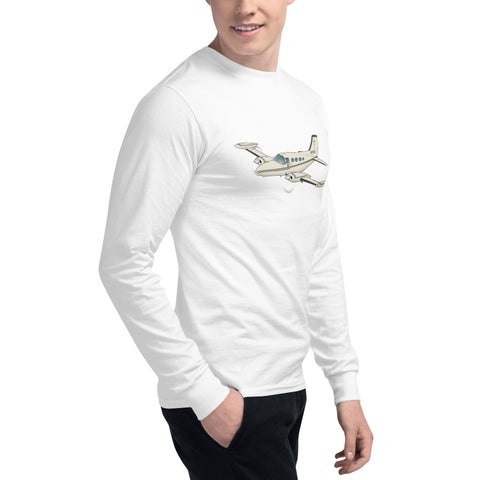 Custom Men's Champion Long Sleeve Shirt (AIR35JJ4211-GG1) - Personalized