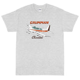 Grumman Cheetah Custom Airplane T-Shirt (﻿﻿AIR7IL385AA5-OB2)- Personalized with your N#