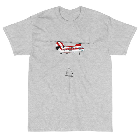 Custom Helicopter with tower T-Shirt HELI2F5BV107IIT-RB1