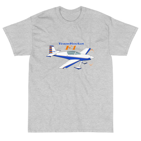 Team Rocket F1 (Blue/Orange) Custom Airplane T-Shirt