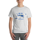 RV-7A Van's Aircraft Custom Airplane T-Shirt - Personalized with your N#