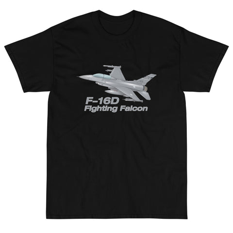 F-16D Fighting Falcon Custom Airplane T-Shirt
