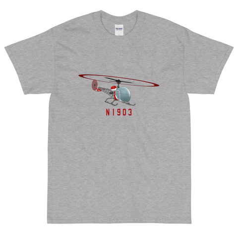 Airplane Custom T-Shirt HELI25C47-R1 - Personalized with your N#
