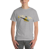 Custom Helicopter T-Shirt (HELIIF2R44-YB2) - Personalized with your N#