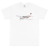 Custom Airplane T-Shirt (﻿﻿AIR2552FEA36-MG1) - Personalized w/ your N#