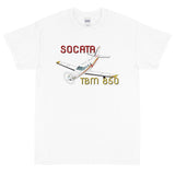 Socata TBM 850 Airplane T-Shirt - Personalized w/ Your N#