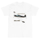 Mooney M20J MSE Airplane T-Shirt - Personalized with Your N#