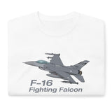 F-16C Fighting Falcon Custom Airplane T-Shirt