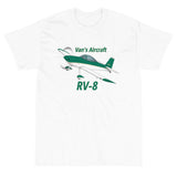 Van's RV-8 Aircraft (AIRM1EIM8-GG2) Custom Airplane T-Shirt - Add Your N#