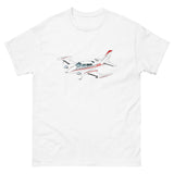 Custom Airplane T-Shirt (AIR35JJ310-RGB1) - Add Your N#