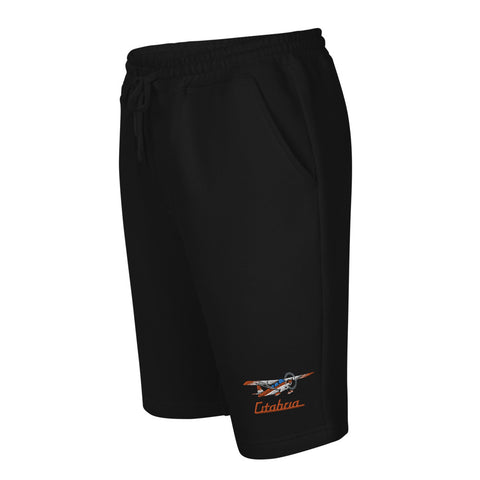 Men's Embroidered Fleece Shorts - Add your Aircraft