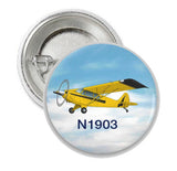 Custom Pin-Back Buttons ( Pack of 3)