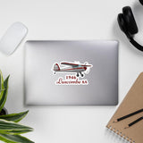 Custom Decals (Glossy) Pack of 3 - Personalized with your Airplane