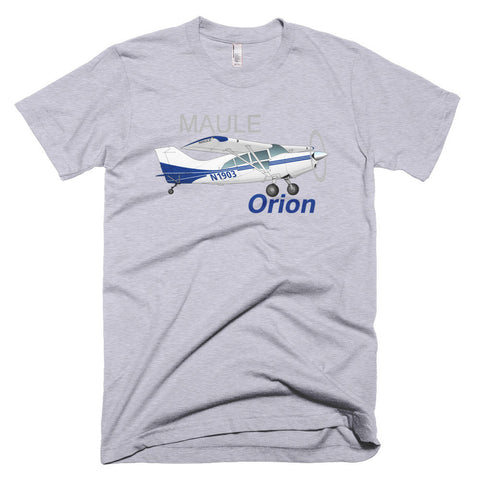 Maule Orion (Blue) Airplane T-shirt - Personalized with Your N#