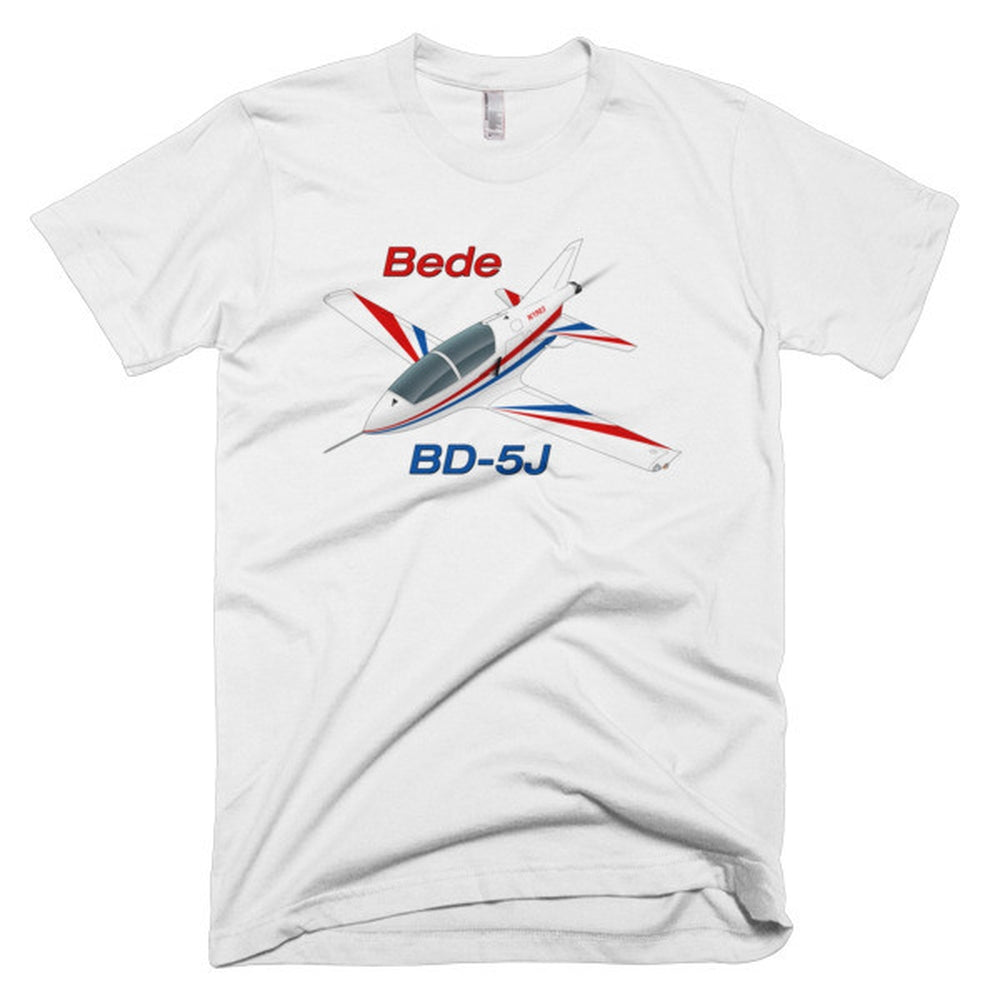 Bede BD-5J Airplane T-shirt - Personalized with Your N#