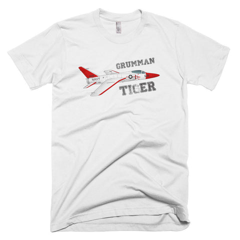 Grumman F11F-1F Super Tiger Fighter Jet Airplane T-shirt -Personalized w/Your N#