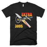 Extra 300S (Black) Airplane T-shirt- Personalized with N#