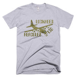 Lockheed USAF C-130E Hercules Airplane T-shirt- Personalized with N#