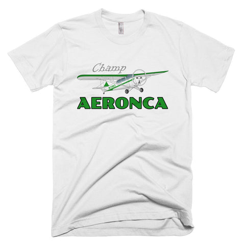 Aeronca Champ (Green) Airplane T-shirt - Personalized your N#