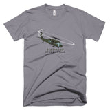 Sikorsky UH-60 Black Hawk Airplane T-shirt - Personalized with N#
