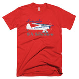 Luscombe 8A Silvaire (Blue) Airplane T-shirt - Personalized with Your N#