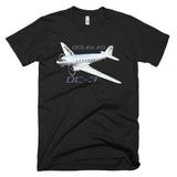 Douglas DC-3 Airplane T-shirt - Personalized with Your N#