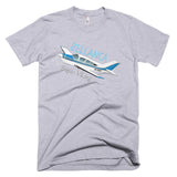 Bellanca Super Viking (Blue) Airplane T-shirt- Personalized with N#