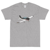 Airplane Custom T-Shirt AIRM1EIM9A-BR1 - Personalized with your N#