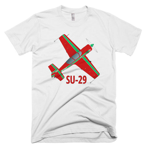Sukhoi SU-29 Airplane T-shirt- Personalized with N#
