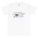 Airplane Custom T-Shirt AIR6C9CTLS-SBR1 - Personalized with your N#