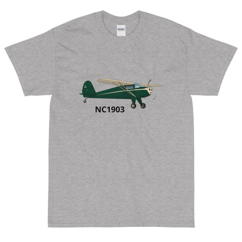 Airplane Custom T-Shirt AIRCLJ8A-GC1 - Personalized with your N#